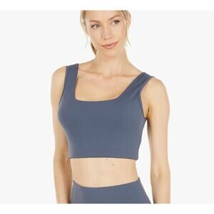 Varley Women Delta 2.0 Bra Deepest Slate Grey Size Small NWT